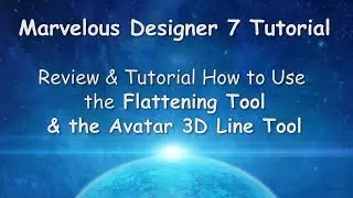 Marvelous Designer 7 Flattening Tutorial & Review
