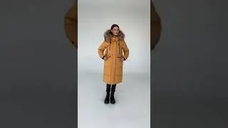 Зимнее женское пальто OHARA на био-пухе, артикул CB-22723R