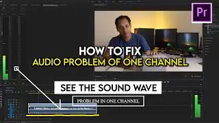 How to fix the audio problem of one channel Premiere Pro || (MONO to STEREO)