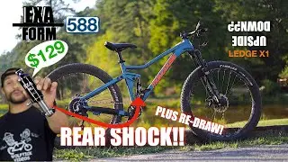 EXA Form 588 RL Rear Shock REALTIME REVIEW!!!