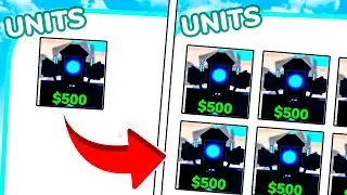 How To Dupe UNITS In Toilet Tower Defense...