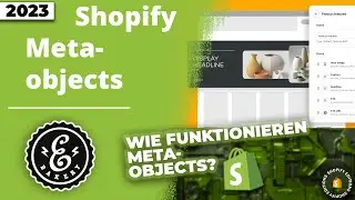 Shopify Metaobjects - Wie funktionieren diese und welche Vorteile bringen sie euch | Tutorial