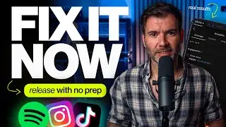 How To Release A Single TODAY (with no preparation)