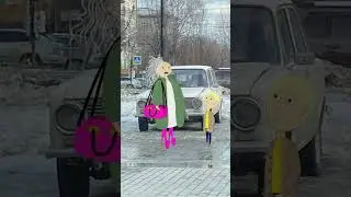 Бабка Аллка, её легендарное авто и Леха были замечены на улицах Срандручильнинска