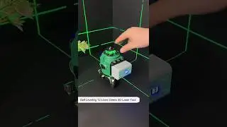 Self Leveling 3d Laser Level 12 Lines 360° | Cross Line Laser Level 
