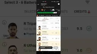 CSK VS SRH DREAM11 #shorts #cricket #ipl