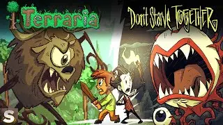 Terraria - колаба с Don't Starve - смотрим обнову!