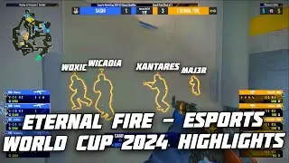 Esports World Cup 2024 Önemli Anlar | Eternal Fire ESWC 2024 Closed Qualifier Highlights