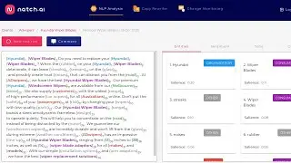Natch - Google Natural Language Processing SEO Software