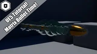 UE5 - Tutorial - Matrix Bullet Time Niagara Effect!