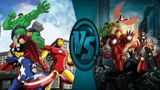 Какой мультсериал лучше?|Мстители могучие герои земли vs Мстители общий сбор