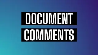 How to Create Comments in Google Docs, Slides & Sheets