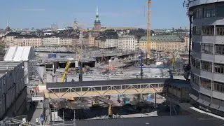 Stockholm Slussen Project 2018 UHD 4K