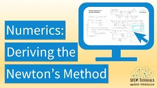 Numerical Methods: Derivation of Newton's Method from Taylor Series  |  A clear, simple explanation