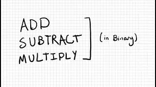 Addition, Subtraction, and Multiplication in Binary