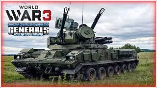 C&C: World War 3 v 2024 | Generals Zero Hour 4K | Russia (VS) USA
