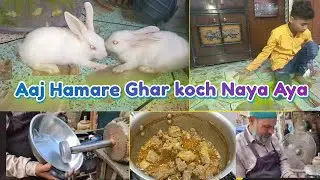 Helper Chutty Kar Gai  House ki Cleaning Mane kud ki | Dal Gosht recipe||#2023cleanwithme