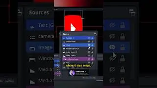 OBS Source appears with voice. #obsstudio #obs #twitch #twitchtips