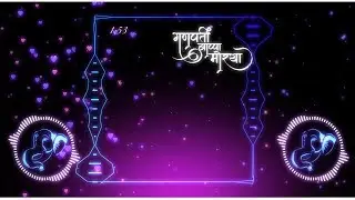 Ganpati Bappa Avee player template black screen | Avee player template green screen
