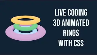 Animated 3D Discs in CSS