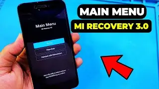 Main Menu Mi Recovery 3.0 - Fix Issues & Optimize Your Redmi Recovery!