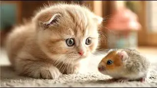 Most Adorable Kitten Hamster Duos You’ll See Today