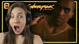 River LEVELED me UP 😲(I romanced him!!) CYBERPUNK 2077 First Playthrough | Part 8