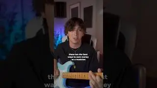 The BEST ways to earn money as a musician! 🎸 #distrokid #musicmarketing #indieartist #musician