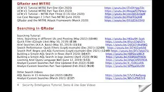 Best QRadar Videos (at least mines)