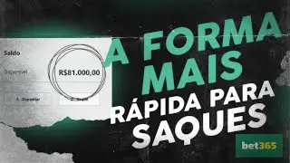 COMO SACAR RÁPIDO NA BET365 - ATUALIZADO 2023