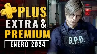 LOS NUEVOS JUEGOS ENERO 2024 PLAYSTATION PLUS (EXTRA, DELUXE & PREMIUM)