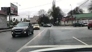КРЫМ. Симферополь - ОБСТАНОВКА в городе. Улицы столицы БЕЗ заторов и пробок. Центр 8 апреля 2023