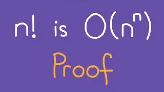 Prove n! is O(n^n)