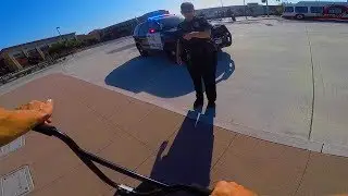 COP HASSLED ME FOR BMX