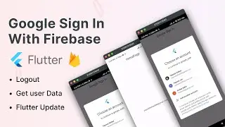 Flutter — Google Sign In using firebase authentication
