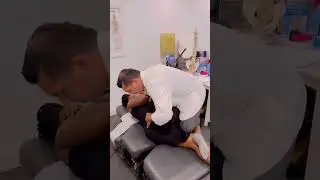 OMG! Huge Back pain cracking, Severe Lower back pain relief