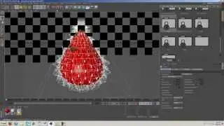 Chocolate Strawberry Tutorial - Cinema 4D and Realflow - PART 2