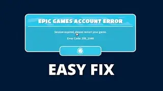 How To Fix Fall Guys Error Code 200_1040 | Failed to Login