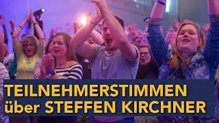 Seminarteilnehmer über Steffen