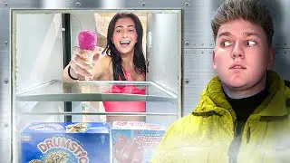 I Built a Secret Freezer to See Who Steals My Ice Cream!