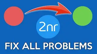 How to Fix Red Signal Problem in 2nr App | 2nr Green Signal Problem Fix | 2nr All Problems Fix