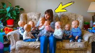 The woman gave birth to 7 children, you won’t believe this is what happened to them 20 years later!