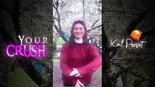 Your Crush 😍 x Beautiful Edit | Alight Motion Trand Xml | Xml & Preset 👻