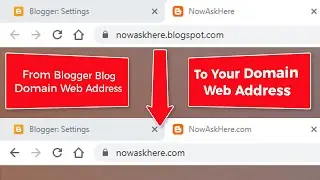 How To Add Custom Domain To Blogger | Set Up A Custom Domain To Your Blogger Blog