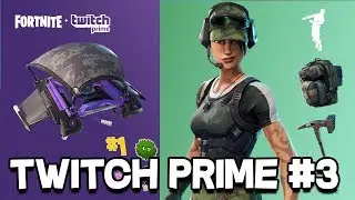 *NEW* Fortnite TWITCH PRIME PACK #3 RELEASING? EPIC GAMES LEAKED TWITCH PRIME PACK #3?