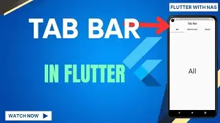 TabBar View in Flutter | How to create TabBar in flutter