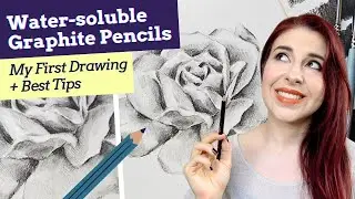 First Time Using Water Soluble Pencils