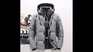Мужская зимняя куртка с AliExpress