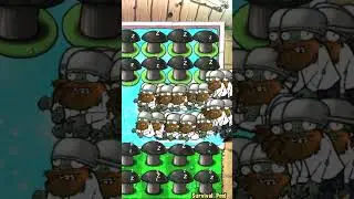 Doom-Shroom vs 999 Crazy Dave Zombies - Plants vs Zombies Taco Tree #shorts #pvz #pvzhacks