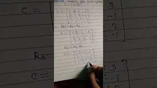 Consistency problem 